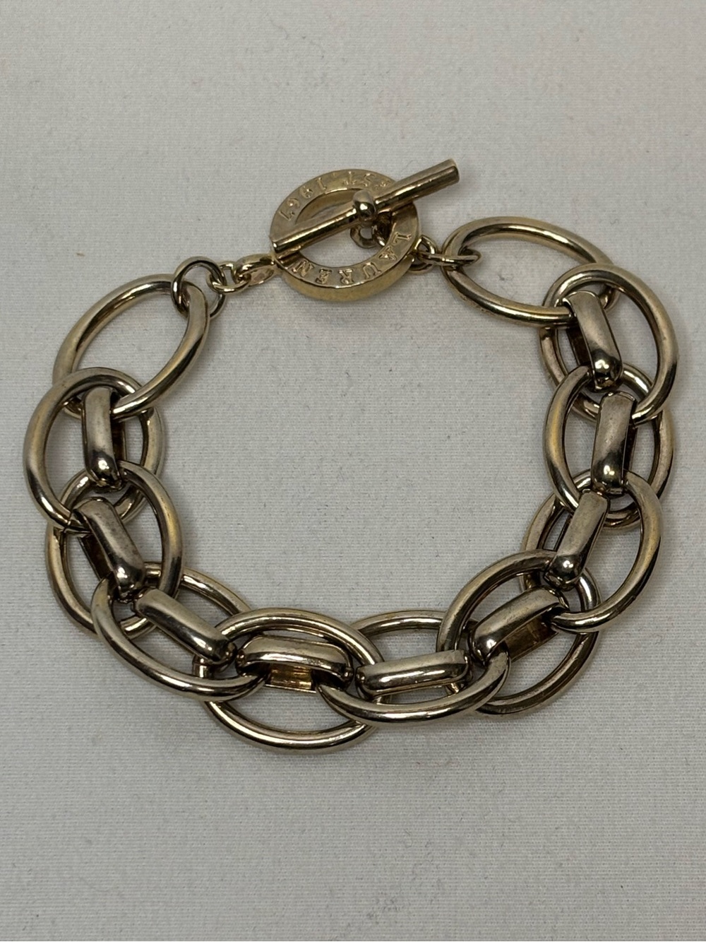 Ralph Lauren 7.5” Chain Bracelet #6157